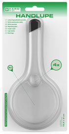 Image HARO Lupe mit Griff, rund, Durchmesser: 75 mm, transparent