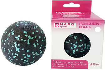 Image HARO Faszien-Massageball, schwarz/mint