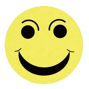 Image Moderationskarten gelb Ø 10,0 cm