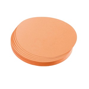 Image FRANKEN Moderationskarten orange Ø 14,0 cm