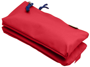 Image Oxford Doppel-Schlamper-Etui, Polyester, rot