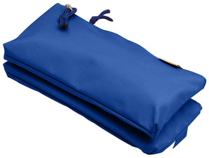 Image Oxford Doppel-Schlamper-Etui, Polyester, blau