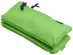 Image Oxford Doppel-Schlamper-Etui, Polyester, hellgrün