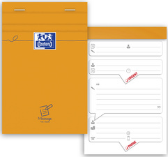 Image Oxford Gesprächs-Notizblock, 110 x 170 mm, 80 Blatt, orange