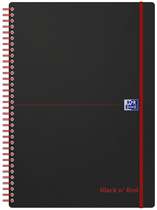 Image Oxford Black n' Red Collegeblock, DIN A5, liniert, PP