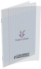 Image CONQUERANT CLASSIQUE Cahier de Poésie & Chant, 170 x 220 mm