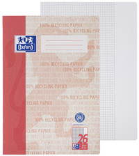 Image Oxford Schulheft "Recycling", DIN A4, Lineatur 26 / kariert
