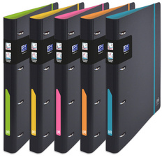 Image Oxford Ringbuch "for Students", A4, 4-Ring, PP, sortiert