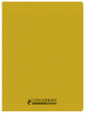 Image CONQUERANT CLASSIQUE Cahier recyclé, 170 x 220 mm, jaune