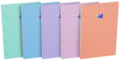 Image Oxford Notizblock Pastell, 210 x 315, Seyès, 80 Blatt