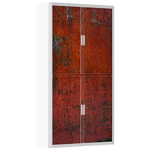 Image PAPERFLOW Rollladenschrank  Rost3 Fachböden 110,0 x 41,5 x 204,0 cm