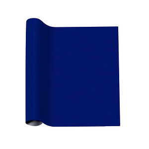 Image plottiX PremiumFlock Aufbügelfolie blau Flock-Folie 32,0 x 50,0 cm,  1 Rolle
