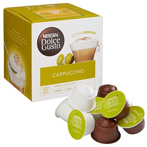 Image NESCAFE Dolce Gusto Kaffee Kapseln CAPPUCCINO "EXTRA CREMOSO