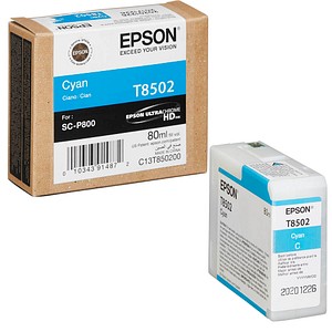 Image EPSON T8502 cyan Tintenpatrone