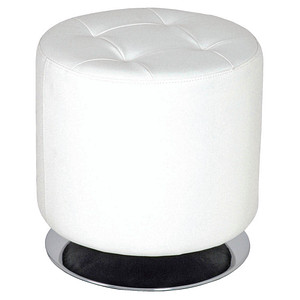 Image HAKU Möbel Hocker 30380 weiß Kunstleder