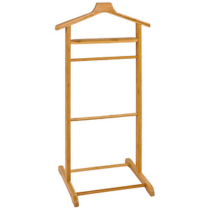 Image HAKU Möbel Herrendiener 38331 braun Holz 48,0 x 97,0 cm