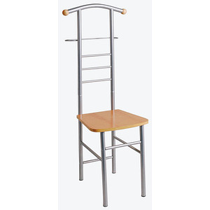 Image HAKU Möbel Herrendiener 80788 grau Metall 46,0 x 119,0 cm