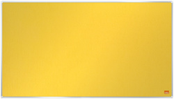 Image nobo Filztafel Impression Pro Widescreen, 85", gelb