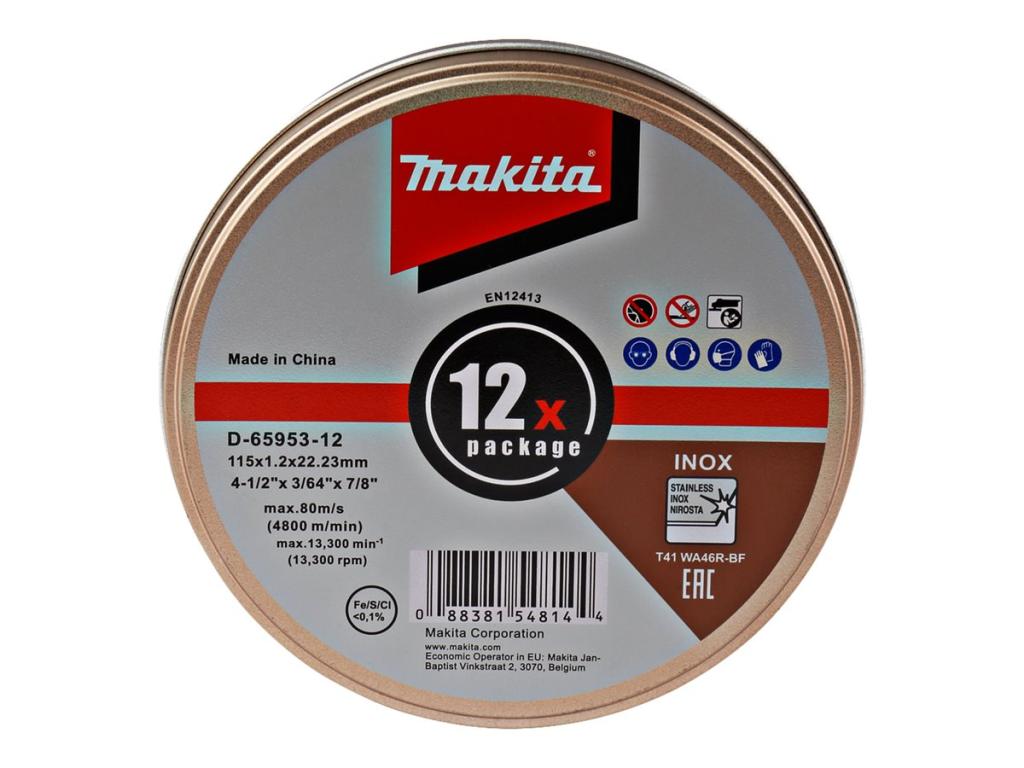 Image MAKITA Trennscheibe 115x1,2mm INOX
