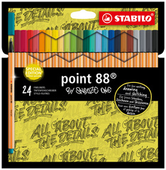 Image STABILO Fineliner point 88 "Sonooze One", 24er Karton-Etui