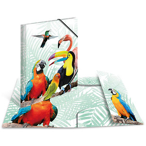 Image 3 HERMA Sammelmappen DIN A4 Papageien