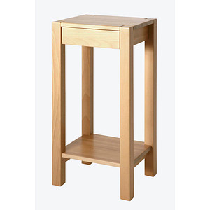 Image HAKU Möbel Beistelltisch Holz buche 37,0 x 33,0 x 73,0 cm