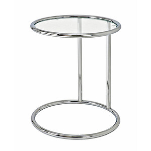 Image HAKU Möbel Beistelltisch Glas transparent 45,0 x 45,0 x 55,0 cm