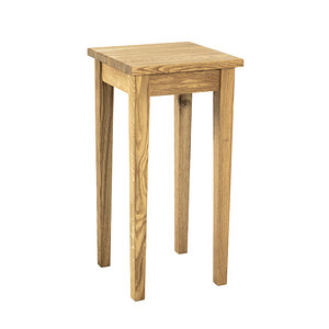 Image HAKU Möbel Beistelltisch Holz eiche 30,0 x 30,0 x 61,0 cm