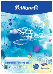 Image Pelikan Zeichenblock C3/20, DIN A3, 100 g/qm, 20 Blatt