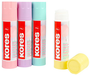Image Kores Klebestift "Pastel", 20 g, lösungsmittelfrei