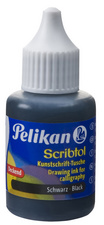 Image PELIKAN Kunstschrift-Tusche Scribtol, Inhalt: 30 ml, schwarz für Zieh- und Zeic