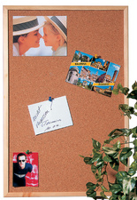 Image MAUL Korktafel mit Holzrahmen, (B)1.000 x (H)600 mm