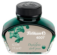 Image Pelikan Tinte 4001 im Glas, dunkelgrün, Inhalt: 62,5 ml