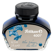 Image Pelikan Tinte 4001 im Glas, blau-schwarz, Inhalt: 62,5 ml