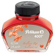 Image Pelikan Tinte 4001 im Glas, rot, Inhalt: 62,5 ml