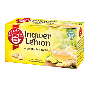 Image TEEKANNE Ingwer Lemon Tee 20 Portionen