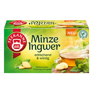 Image TEEKANNE Minze Ingwer Tee 18 Portionen