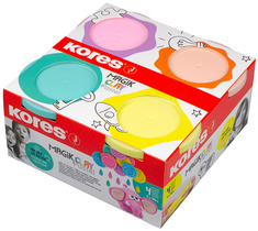 Image Kores Spielknete "Magic Clay Pastel", farbig sortiert