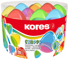 Image KORES Spitzdose "Snappy", Runddose, farbig sortiert gepackt zu 25 Stück - 25 St