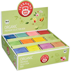 Image TEEKANNE ORGANIC PREMIUM SELECTION BOX Bio-Tee 180 Portionen