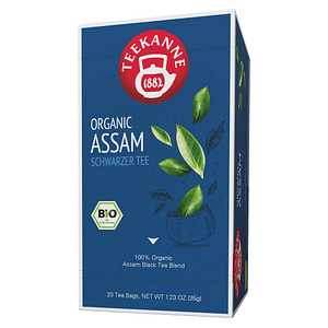 Image TEEKANNE ORGANIC ASSAM Bio-Tee 20 Portionen