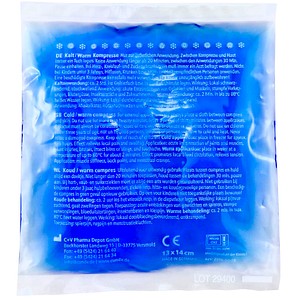 Image LEINA-WERKE Kompresse REF 44059 blau