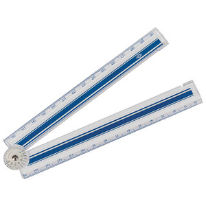 Image WEDO Klapplineal, 150 mm / 300 mm, aus Kunststoff