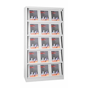 Image Gürkan Prospektregal grau DIN A4