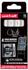 Image uni-ball Kreidemarker Chalk marker PWE3MS/4 PF, 4er Etui