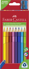 Image FABER-CASTELL Dreikant-Buntstifte Jumbo, 10er Etui