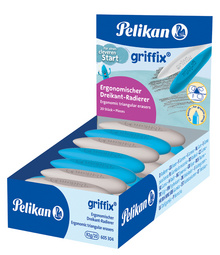 Image Pelikan griffix Dreikant-Radierer, im Display