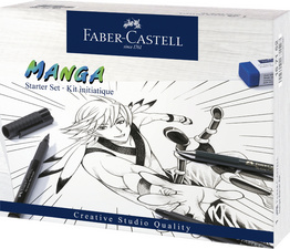 Image FABER-CASTELL Tuschestift PITT artist pen Manga Starter Set