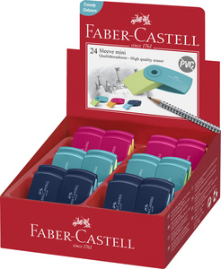 Image FABER-CASTELL Kunststoff-Radierer SLEEVE MINI, sortiert