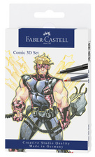 Image FABER-CASTELL Tuschestift PITT artist pen, 11er Etui Comic